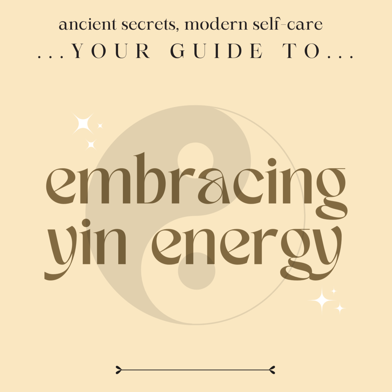 your FREE guide to embracing yin energy